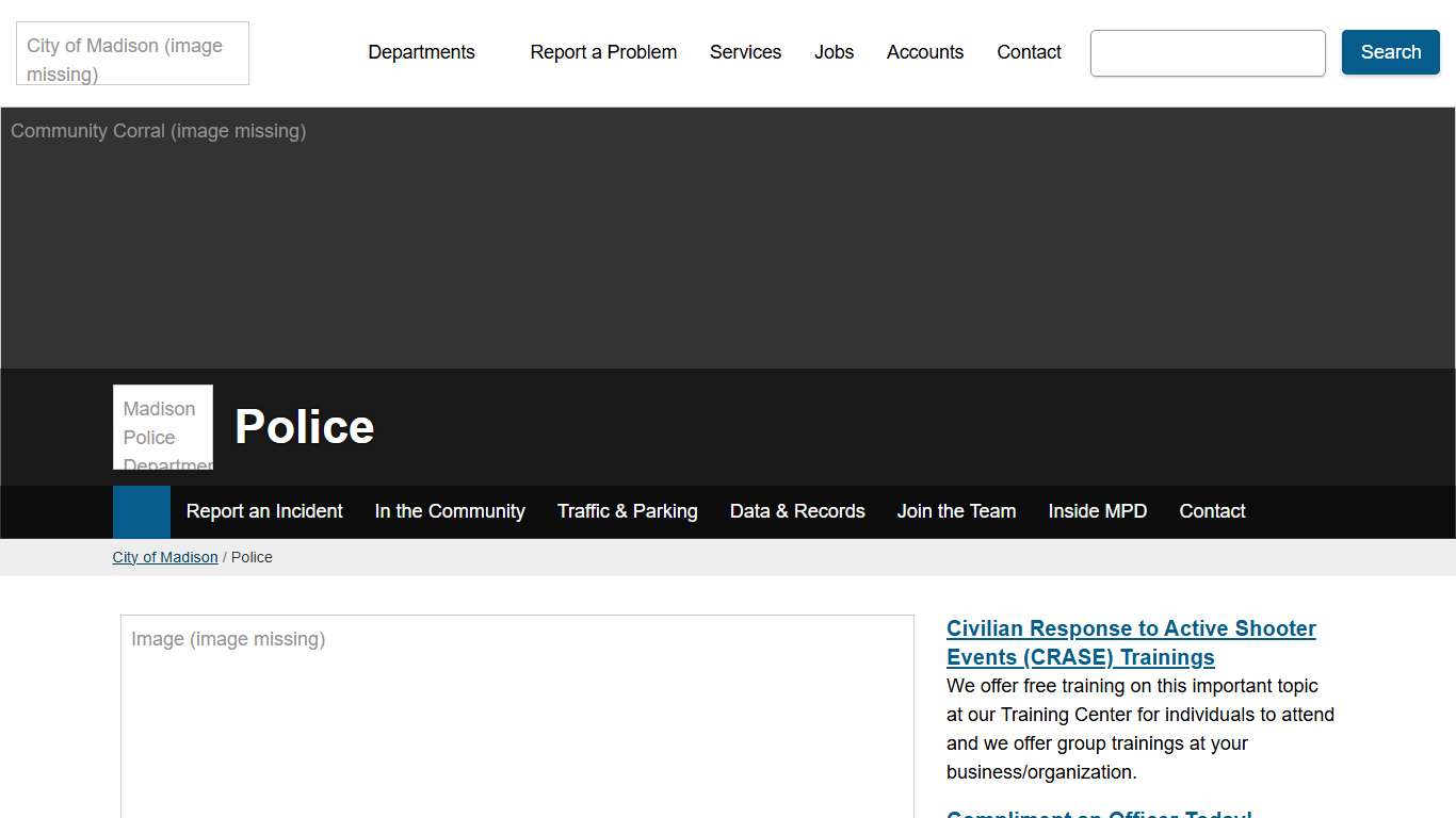 Police | City of Madison, WI